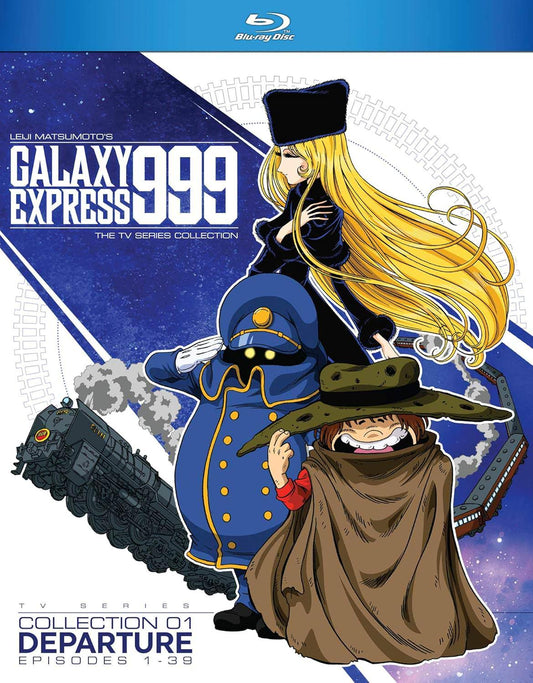 ブルーレイ 銀河鉄道999 コレクション1 松本零士 高画質リマスター版 宇宙を駆ける蒸気機関車の壮大な冒険物語 信沢敬監督による39エピソード収録 SF作品原点 永遠の命と人間ドラマの世界 広がる未来宇宙202文字 