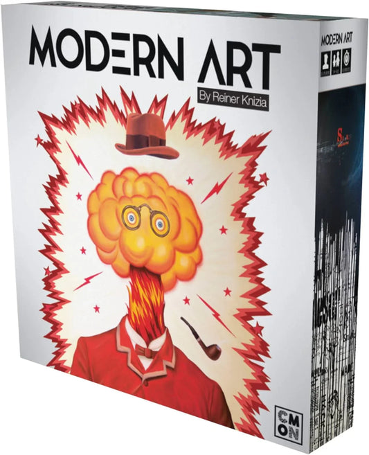 ボードゲーム CMON Modern Art CMON 複数のオークション形式を備えた現代アート戦略ゲーム戦略的な価値変動システムを搭載した著名な美術館キュレーター体験を可能にする現代美術作品売買ゲーム 2 5人対応英語版 日本語説明書なし