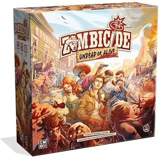 協力型戦略ボードゲーム Zombicide Undead or Alive ゾンビサイド アンデッド オア アライブ CMON Limited 西部開拓時代 バルコニー 列車 システム 生存者タイプ ガンスリンガー ブロウラー