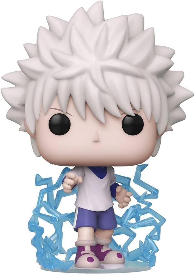 アニメフィギュア HUNTER×HUNTER キルア＝ゾルディック Funko Pop! Animation Killua Zoldyck 暗殺者 ゾルディック家 三男 天才少年 銀髪 念能力 電光石火 デフォルメデザイン コレクター 立体化 逸品 富樫義博