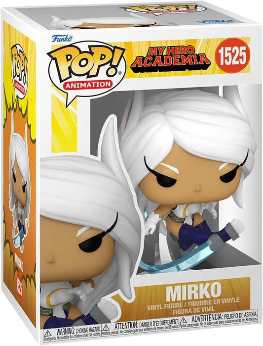 フィギュア Funko POP Animation 僕のヒーローアカデミア ミルコ ルミウサギヤマ 双子ヒーロー ラビット脚力跳躍力 希少正規ライセンス 高品質ビニール手のひらサイズ 約12.4cm コレクション向け ミニフィギュア 並行輸入品