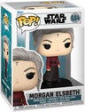 フィギュア スター・ウォーズ アソーカ モーガン・エルズベス Funko POP ナイトシスターズ 古代の魔術力 冷静な存在感 安定ディスプレイ 限定公式ライセンス アイテム コレクション 立体再現 新共和国時代 銀河系の敵役 ドラマ登場 並行輸入品