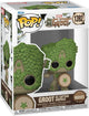 フィギュア Funko Pop Marvel Groot as Captain America マーベル85周年記念 We Are Groot 特別デザイン 高品質 ビニール製ボブルヘッド 約8.1cm 窓付きボックス コレクター向け 木の質感 キャプテンアメリカの盾 再現 並行輸入品