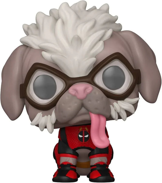 フィギュア Funko POP Marvel デッドプール＆ウルヴァリン ドッグプール 1401 2024年7月公開映画コレクターズアイテム PVC製約9cmボブルヘッド機能搭載赤黒コスチューム愛らしい表情忠実再現 ユニークキャラクター世界観再現 並行輸入品