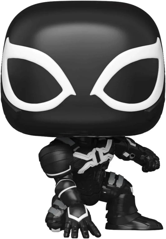 フィギュア POP Games Spider-Man 2 Black Suit Harry Osborn 1027 ファンコ 高品質ビニール製 約9.5cm デフォルメスタイル 個別番号付き ウィンドウボックス パッケージ 耐久性 展示 最適 サイズ プレゼント コレクション 並行輸入品