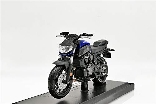 ミニカー ヤマハ MT-07 2018 1/18スケール Maisto マイスト 精巧な技術で再現された迫力あるモデル 本物さながらのディテール フロントフォーク エンジン マフラーなど細部まで忠実に表現されたバイクファン必携のコレクションアイテム