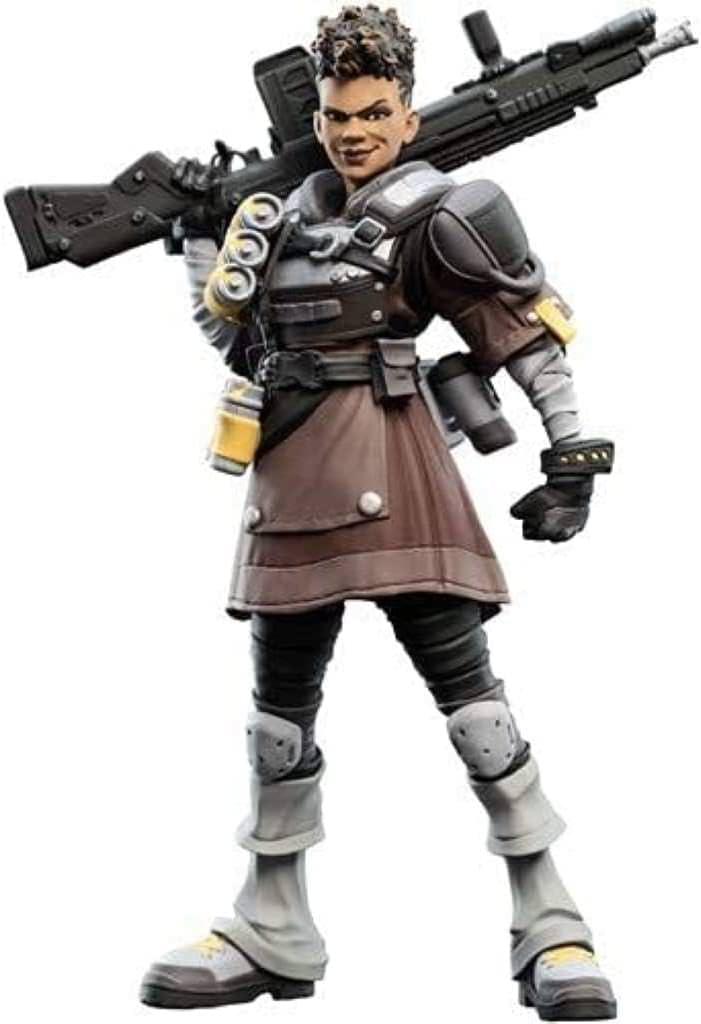 アウトレット品 フィギュア Mini Epics アペックスレジェンズ バンガロール 7インチ ビニールスタチュー Weta Workshop 高品質 コレクタブル チーム プレイ 戦略的 スモークランチャー ダブルタイム アサルトタイプ キャラクター 映像特殊効果