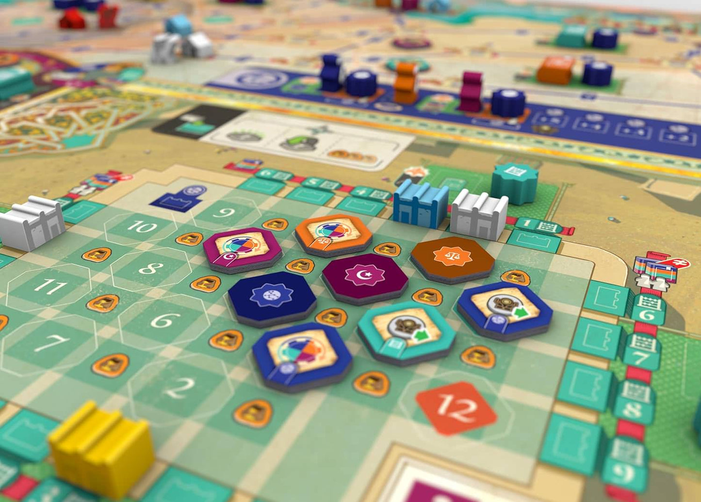 ボードゲーム サンコア：マンサ・ムサの誇り Sankore: The Pride of Mansa Musa Osprey Games 戦略ユーロゲーム 14世紀西アフリカマリ帝国 1-4人用 150分 14歳以上 トンブクトゥサンコレ大学 学者学問神学法律数学天文学