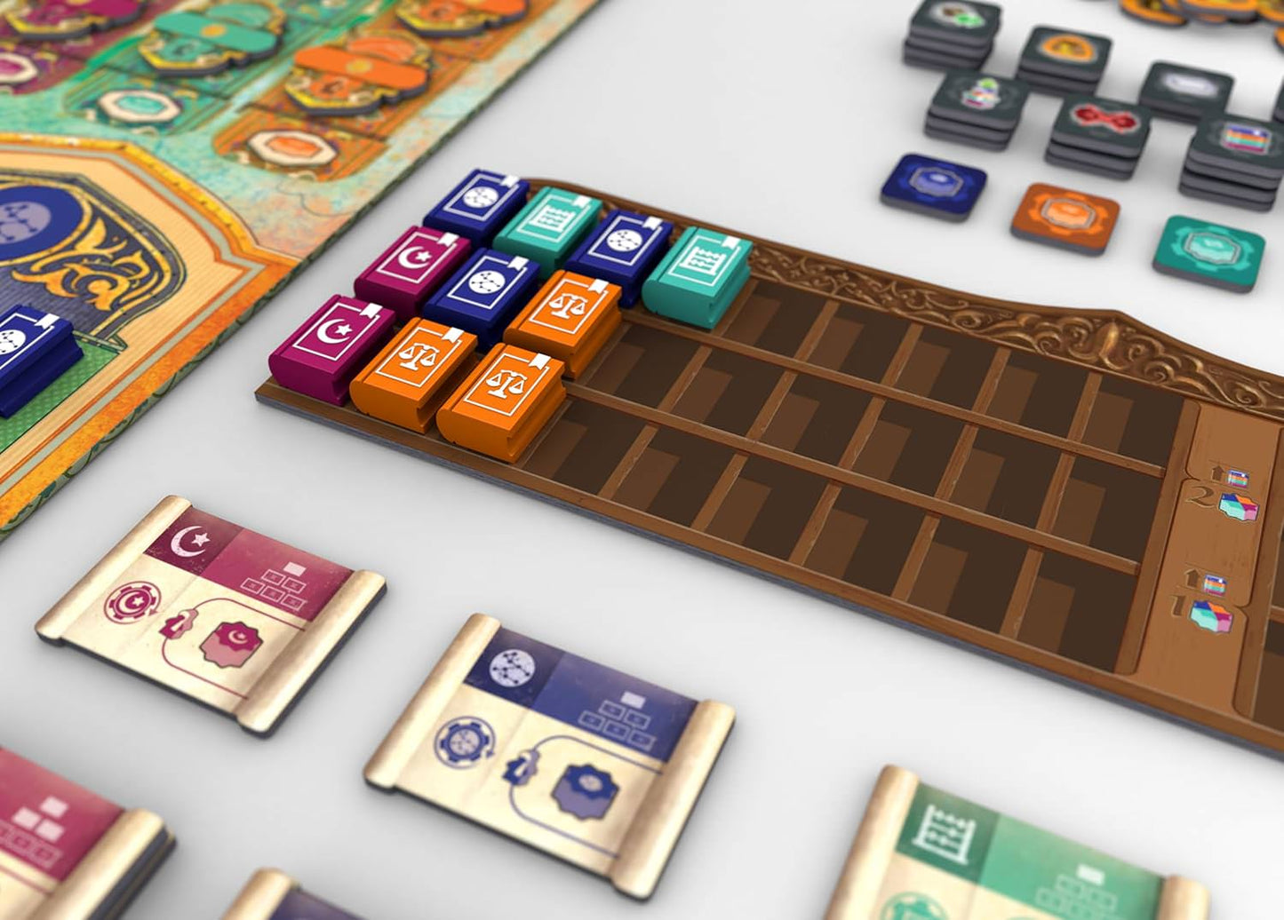 ボードゲーム サンコア：マンサ・ムサの誇り Sankore: The Pride of Mansa Musa Osprey Games 戦略ユーロゲーム 14世紀西アフリカマリ帝国 1-4人用 150分 14歳以上 トンブクトゥサンコレ大学 学者学問神学法律数学天文学