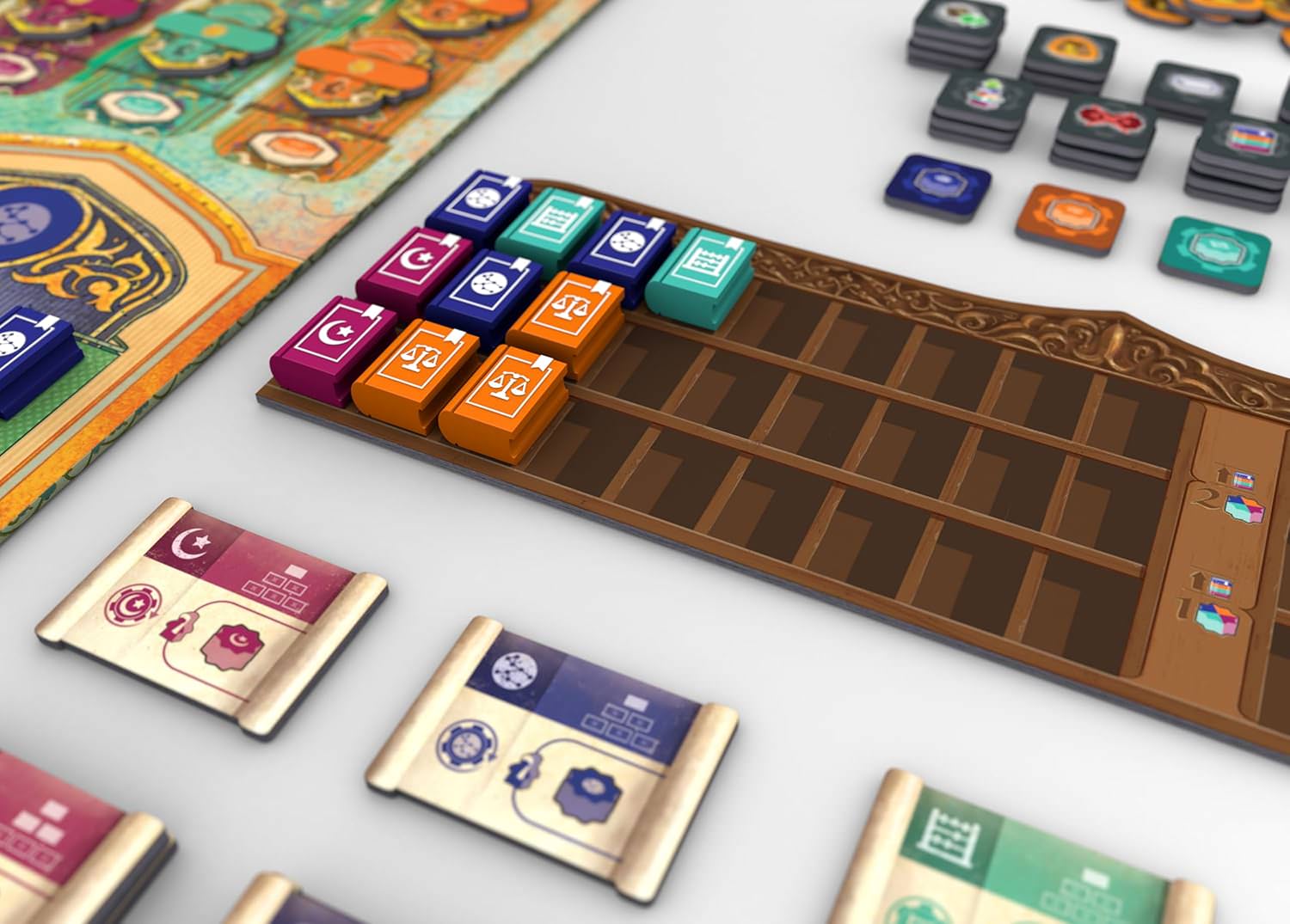 ボードゲーム サンコア：マンサ・ムサの誇り Sankore: The Pride of Mansa Musa Osprey Games 戦略ユーロゲーム 14世紀西アフリカマリ帝国 1-4人用 150分 14歳以上 トンブクトゥサンコレ大学 学者学問神学法律数学天文学