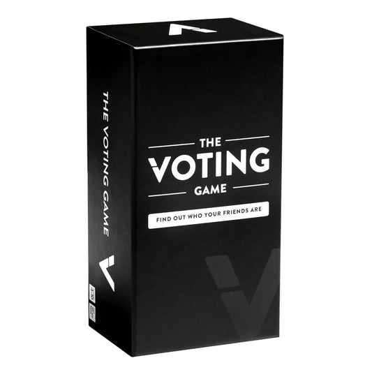 パーティーゲーム The Voting Game ホームパーティー向け 友達の意外な一面を匿名投票で発見 盛り上がる会話型新感覚 バラエティ豊かな質問カード300枚収録 複数のゲームバリアント対応 5 ー10人推奨 17歳以上対象 
