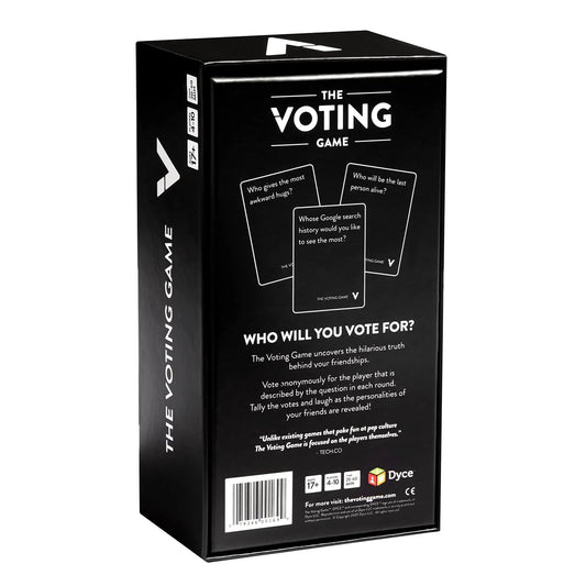 パーティーゲーム The Voting Game ホームパーティー向け 友達の意外な一面を匿名投票で発見 盛り上がる会話型新感覚 バラエティ豊かな質問カード300枚収録 複数のゲームバリアント対応 5 ー10人推奨 17歳以上対象 