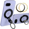 Nice Lab. MagSafe対応 スマホリング | iPhone・Android全機種対応 極薄5mm 縦置きスタンド N52磁石 耐荷重2kg超
