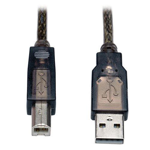 USBケーブル Tripp Lite U042-036 アクティブリピーターケーブル USB 2.0 A/B 36フィート 長距離接続 信号品質維持 プラグアンドプレイ 多OS対応 プリンター スキャナー 防犯カメラ 会議室 教室 オフィス - Trade Center