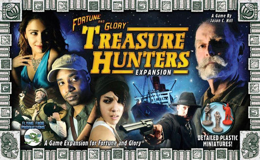ボードゲーム フォーチュン アンド グローリー トレジャーハンター 拡張版 Fortune and Glory Treasure Hunters 輸入英語版 日本語説明書なし 世界探索冒険ゲーム 90-120分プレイ 戦略 アーティファクト収集 チームワーク - Trade Center