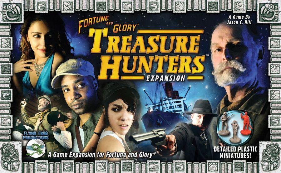 ボードゲーム フォーチュン アンド グローリー トレジャーハンター トレジャーハンター拡張版 輸入版 Fortune and Glory Treasure Hunters Expansion  大冒険 宝物 探索 戦略的思考 リスク管理