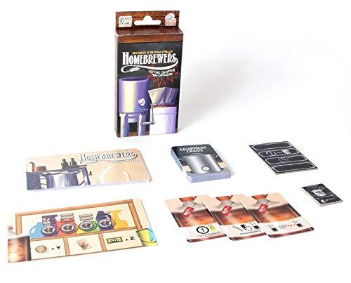 ボードゲーム Homebrewers Getting Equipped Mini Expansion Homebrewers 25種類のユニークな設備カード 戦略性高いドラフトゲーム リプレイ性抜群 8ヶ月のゲーム進行 4ビールカテゴリー対応 ホームブルーイング醸造対戦用 