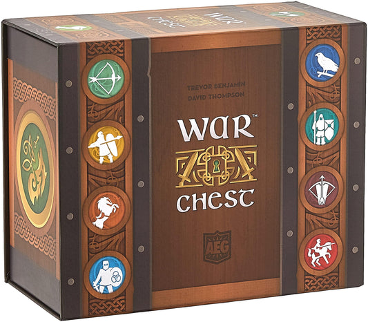 ボードゲーム War Chest 古代の戦略を現代に蘇らせる戦術ボードゲーム ストラテジー戦略性高いプレイ時間30から60分 四人まで対応 ドラフトと軍隊編成 高品質ポーカーチップユニットコイン同梱 シンプル覚えやすいルール