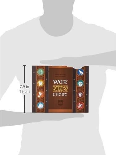 ボードゲーム War Chest 古代の戦略を現代に蘇らせる戦術ボードゲーム ストラテジー戦略性高いプレイ時間30から60分 四人まで対応 ドラフトと軍隊編成 高品質ポーカーチップユニットコイン同梱 シンプル覚えやすいルール