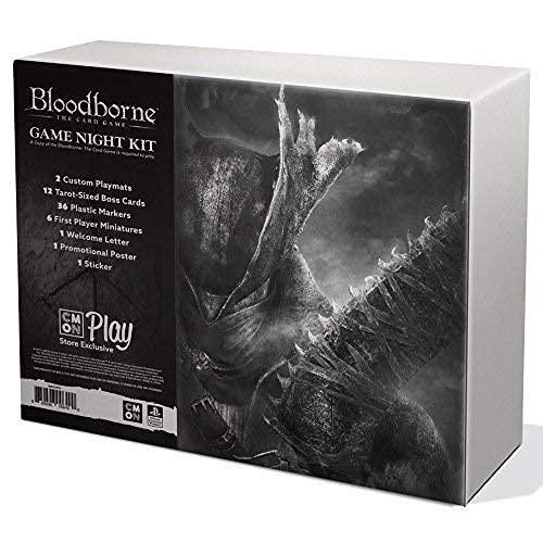 カードゲーム Bloodborne Game Night Kit Bloodborne: The Card Game 拡張セット 新ボス Moon Presence 12枚 カスタムゲームマット2枚 タロットサイズボスカード トロフィートークン36個 輸入英語版 日本語説明書なし - Trade Center