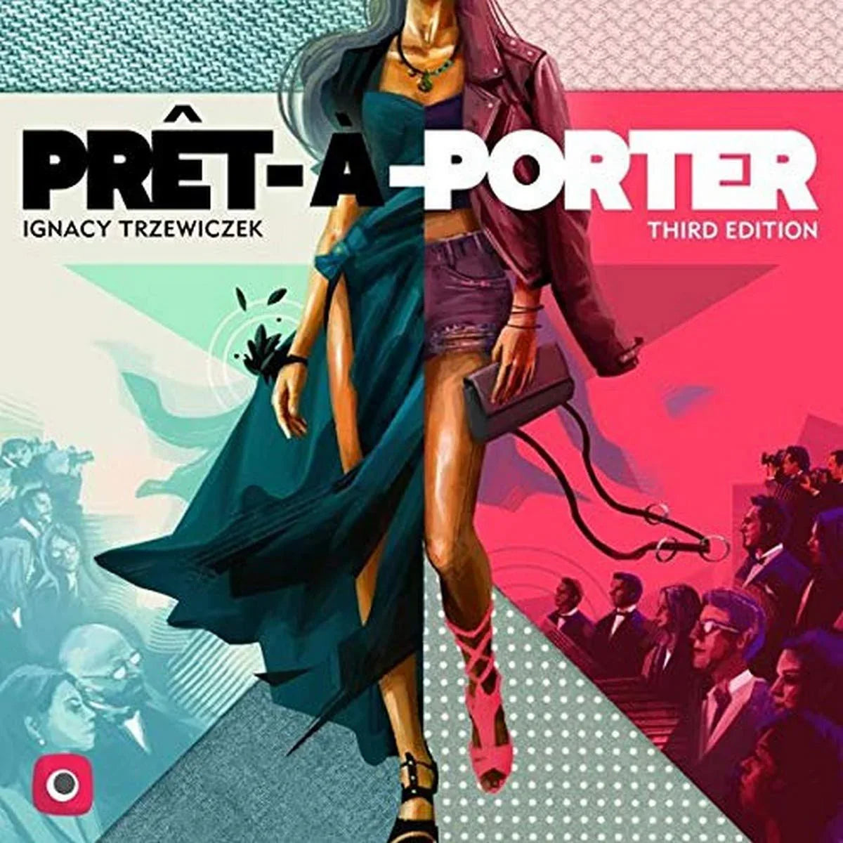 ボードゲーム Pret-aーPorter Portal Games Sp. z o.o. ファッション業界の経営戦略ボードゲーム 英語版 経済戦略ゲーム 12ラウンドの年単位プレイ 四半期ごとのファッションショーで成功目指す 