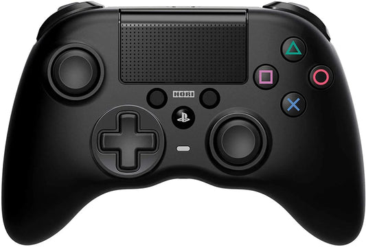 コントローラー Hori Onyx Plus Wireless Controller HORI ワイヤレス 有線切替対応 PS4 PC兼用 人間工学設計 左スティック上部配置 方向キー下部配置 非対称デザイン FPS向け 高耐久ボタン タッチパッド対応 プレイ快適 安定ホールド