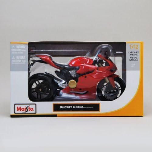 ミニカー Ducati ドゥカティ 1199 Panigale パニガーレ レッド 1/12 スケールモデル コレクション 愛好家向け 精密再現 卓越性能 美学反映 重厚感質感 迫力あるデザイン 鮮やか赤色 走行性能象徴 高級感あふれる人気アイテム