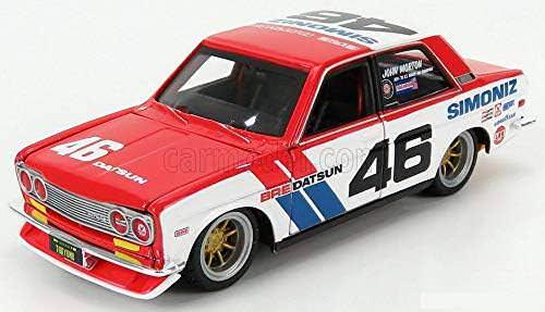 アウトレット品 ミニカー ダットサン510 BREレーシング ブロックレーシングエンタープライズ 精巧再現 伝説のレース王者 魂込めた1/24スケール モータースポーツ史 名車 軽量リアドライブ 4輪独立懸架 8スポークホイール
