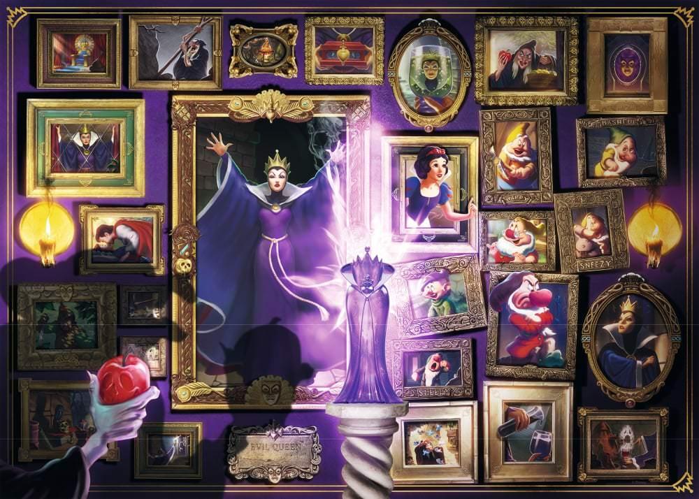 ジグソーパズル ラベンスバーガー ディズニーヴィランズ 悪の女王 1000ピース ディズニー初長編アニメーション「白雪姫と七人の小人」悪役 70cm×50cm 芸術的デザイン 鮮明な画像 精密カッティング 耐久性 インテリア コレクション 11歳以上 大人向け - Trade Center