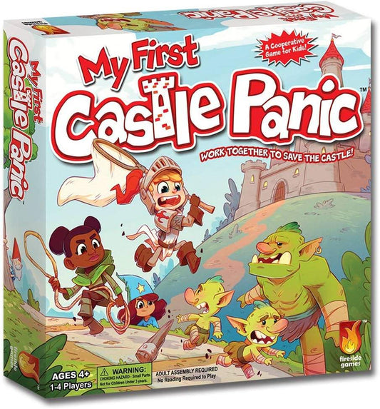 ボードゲーム はじめてのキャッスルパニック 協力型ゲーム モンスター捕獲 色と形のマッチング 読み書き不要 4歳以上 家族向け 教育的要素 短時間プレイ ファイアサイドゲームズ ジャスティン・ドゥ・ウィット 輸入英語版 - Trade Center