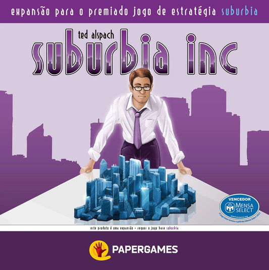 ボードゲーム Suburbia Inc 拡張セット Suburbia 街づくり 都市開発 戦略的配置 新建築物 タイル配置 カードドラフト セットコレクション モジュラーボード 境界タイル ボーナスチャレンジシステム 20種類以上新タイル 