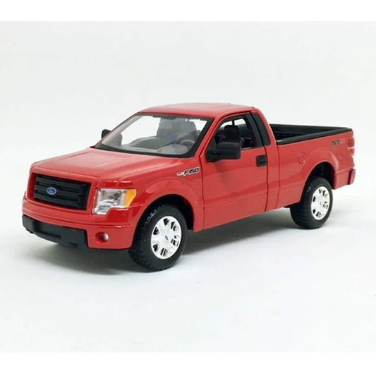 ミニカー Ford F-150 STX レッド 1/27スケール Maisto マイスト 繊細な造形と力強さを兼ね備えた精密モデル 洗練されたデザインと鮮やかな真紅のボディで部屋やオフィスに独特の存在感をもたらすコレクター向け精密ミニチュア