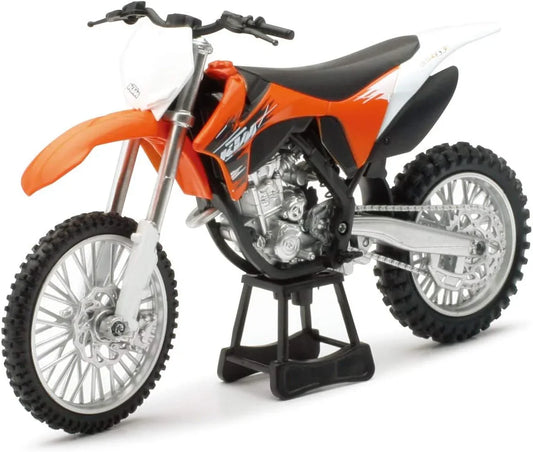 ダートバイク NewRay KTM 350SX-F 2011年 1/12スケール レプリカミニチュアバイク 精巧なディテール再現 WP製サスペンション採用 パーツ独立造形 高性能トルク特性 迫力あるフォルム 本物そっくり 走行性能再現 コレクション用 プレゼント向け