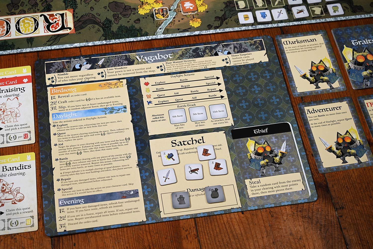 ボードゲーム Root The Clockwork Expansion Root ブランド Clockwork派閥 多彩な難易度設定 非対称デザイン 自動派閥対戦 AI搭載 ソロプレイ少人数対応 森の覇権争い 独自能力特性カード多数搭載 森林地帯舞台 
