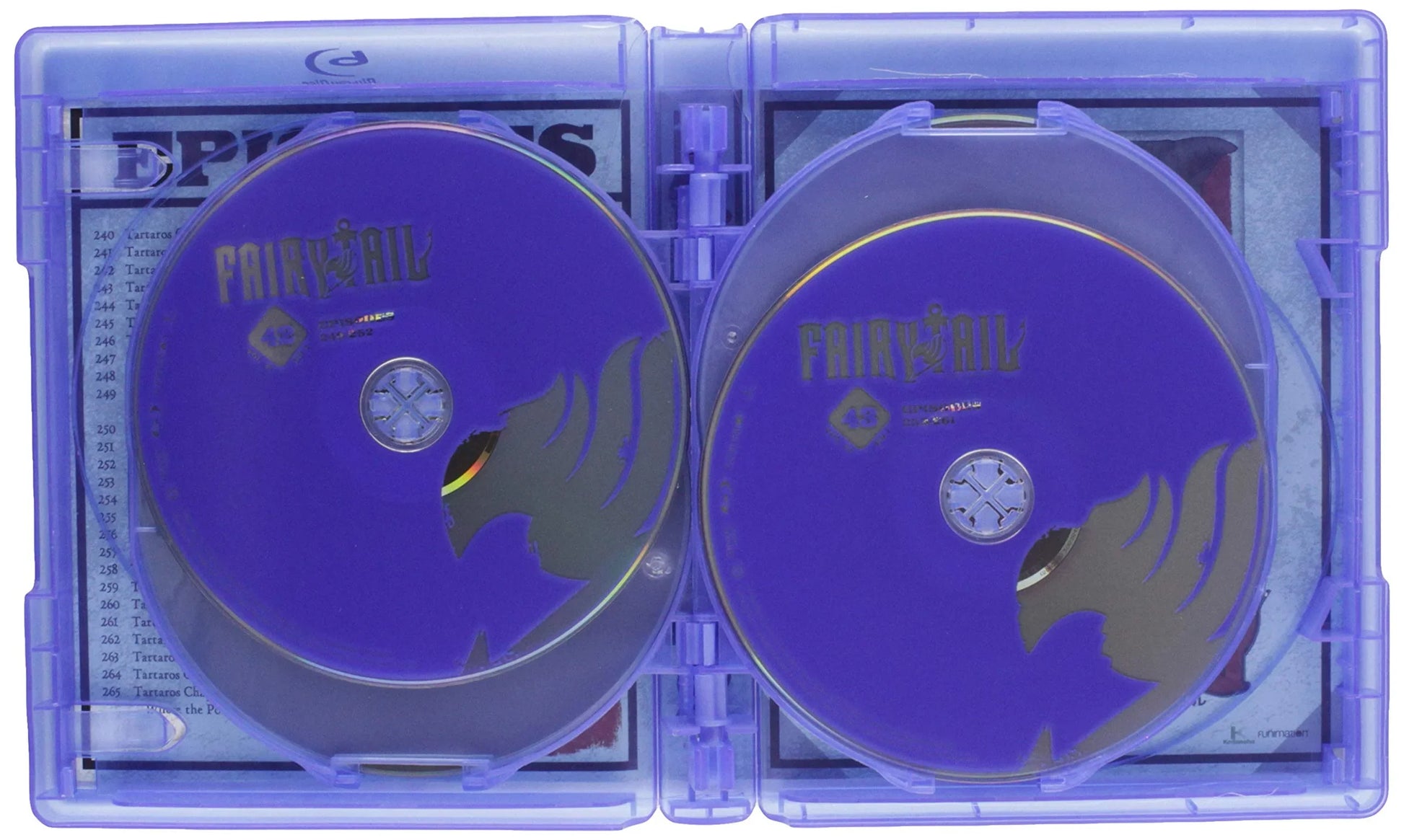 Blu-ray DVD アニメ FAIRY TAIL Collection Eleven フェアリーテイル 魔法ファンタジー 魔導士ギルド冒険 クライマックス物語 ドラゴン炎主人公ナツ 激動ストーリー収録 第240話から第265話 16対9ワイドスクリーン  DVD