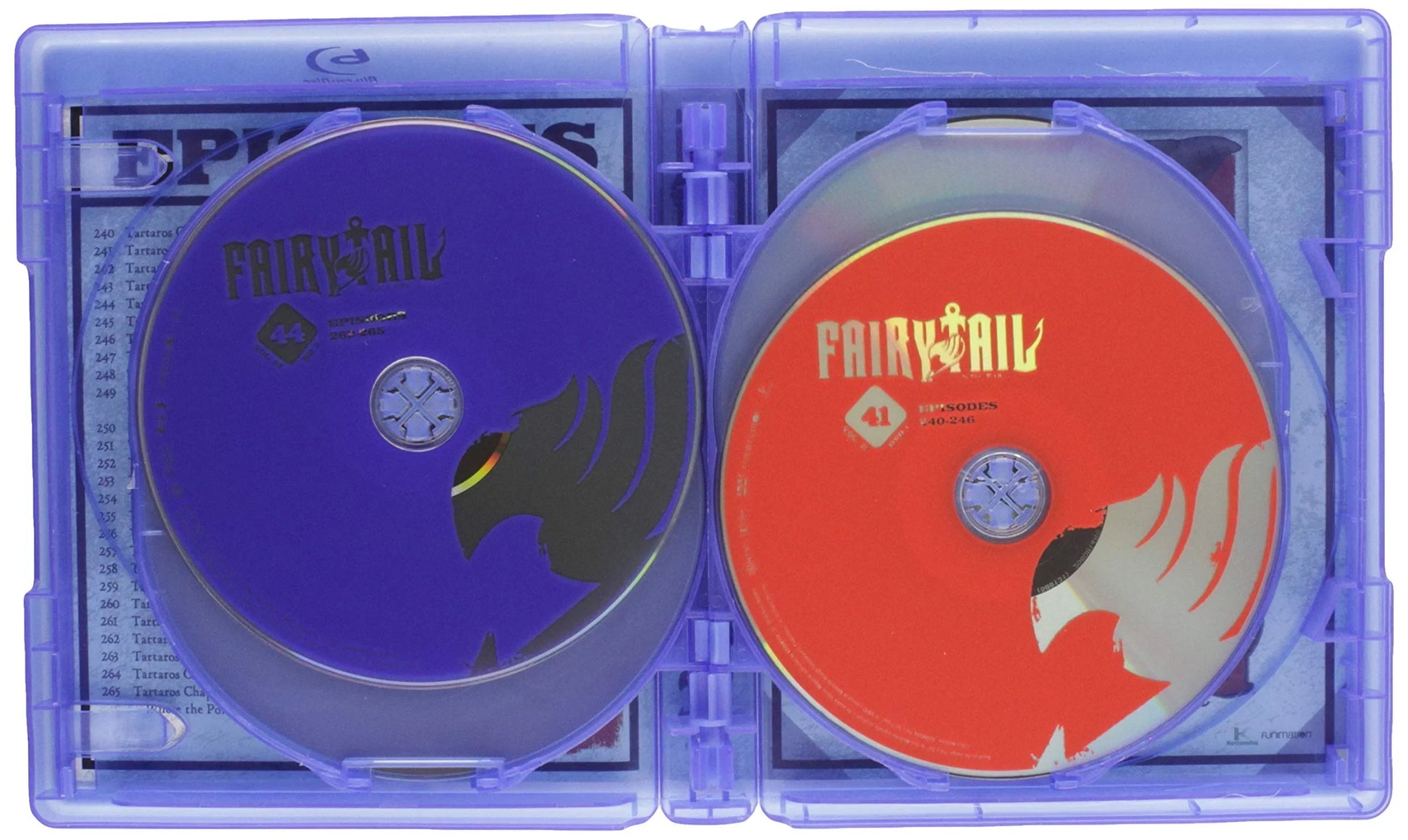 Blu-ray DVD アニメ FAIRY TAIL Collection Eleven フェアリーテイル 魔法ファンタジー 魔導士ギルド冒険 クライマックス物語 ドラゴン炎主人公ナツ 激動ストーリー収録 第240話から第265話 16対9ワイドスクリーン  DVD