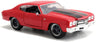 ミニカー Jada Toys シボレー シェベルSS ワイルドスピード Chevrolet Doms Chevelle SS レッド Fast & Furious Movie 1/24 97193R 圧倒的ディテール 高精細再現 マッスルカーコレクション レトロデザイン 魅力的フォルム 魅惑の赤ボディ