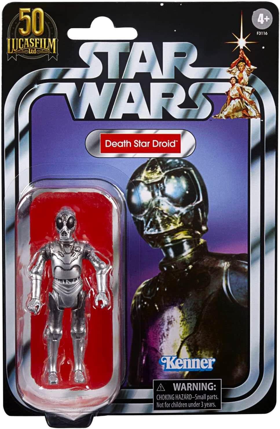 スター・ウォーズ アクションフィギュア デス・スター・ドロイド ルーカスフィルム50周年記念 ヴィンテージコレクション オリジナル96インスパイア 複数可動ポイント ヴィンテージカードバック仕様 コレクター向け 3.75インチスケール