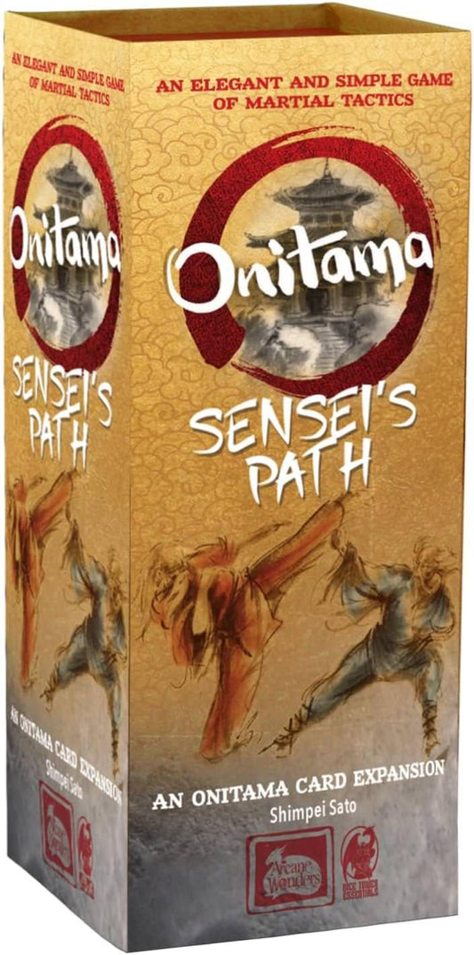 ボードゲーム オニタマ 拡張セット Sensei's Path 師範の道 新たな戦略 16枚の移動カード 二人用 抽象戦略ゲーム 30分以内 8歳以上 再プレイ性向上 戦術パターン多様化 ベースゲーム対応 国際的評価 日本文化テーマ シンプルルール 輸入英語版 - Trade Center