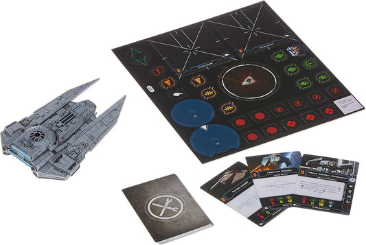 ミニチュアゲーム スター・ウォーズ X-Wing 第2版 VT-49 デシメーター拡張パック Atomic Mass Games 銀河帝国軍の強力な宇宙船 精巧な塗装と詳細なミニチュア 多彩なアップグレードカードと個性的なパイロット搭載