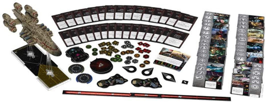 ボードゲーム C-ROC Cruiser Expansion Pack Star Wars X-Wing ミニチュアゲーム 拡張パック 銀河貿易船 精巧ミニチュア シップカード アップグレードカード 防御型戦術 戦闘能力強化 M3-A インターセプター護衛 宇宙艦隊 