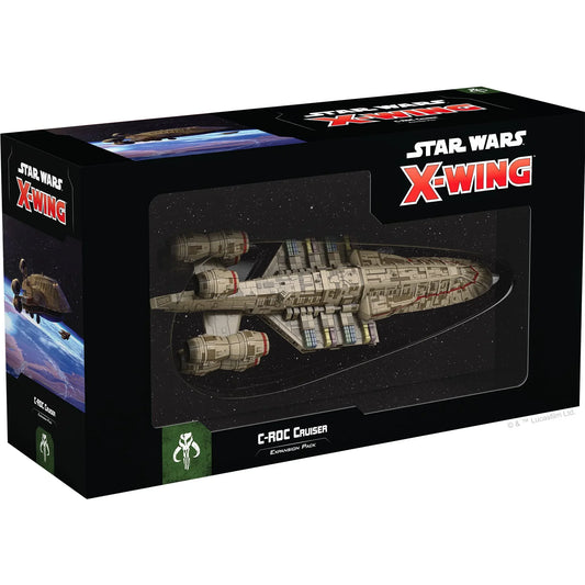 ボードゲーム C-ROC Cruiser Expansion Pack Star Wars X-Wing ミニチュアゲーム 拡張パック 銀河貿易船 精巧ミニチュア シップカード アップグレードカード 防御型戦術 戦闘能力強化 M3-A インターセプター護衛 宇宙艦隊 