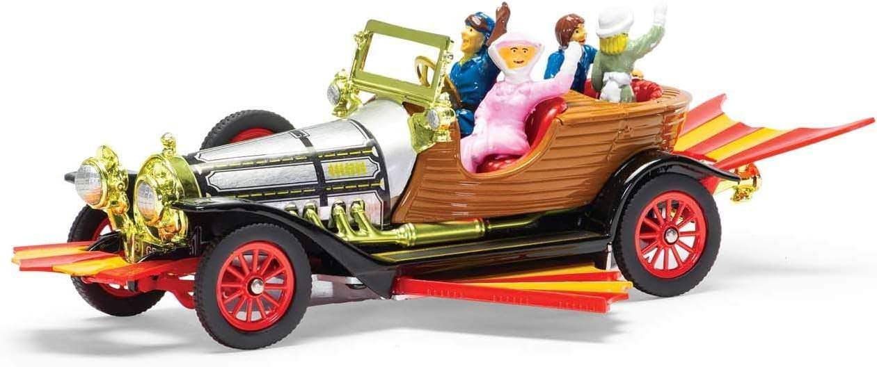ミニカー チキチキバンバン 空飛ぶクルマ CORGI 精巧 1/45スケール模型 伝説の映画史上初登場車両忠実再現 クラシックカーコレクション 精密職人技と真鍮調装飾 映画公開50周年記念 限定復刻版 ファンタジーミュージカルの名作名車