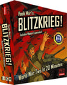 ボードゲーム Blitzkrieg! 第二次世界大戦を20分で体験する戦略ボードゲーム Paolo Mori設計 シンプルルール 軍隊トークンプール構築 手札管理 キルスティール対応 戦略的意思決定 高評価受賞 Dice Tower Seal of 