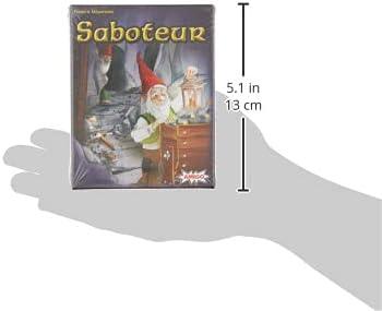 カードゲーム お邪魔者 Saboteur 金鉱を巡る駆け引きと推理の正体隠匿系ボードゲーム 3-10人用 30分プレイ 8歳以上対応 多言語説明書付き 110枚カードセット ドワーフカード アクションカード 金塊カード 通路カード 破壊カード 輸入英語版 日本語説明書なし - Trade Center