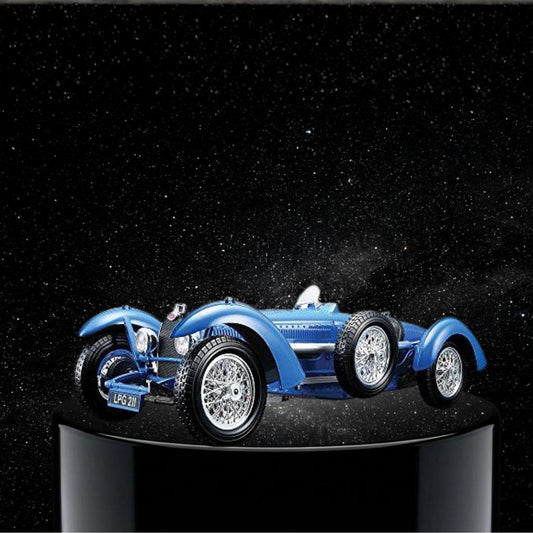 ブガッティ タイプ59 1/18 【伝説の名車を精巧再現】 ダイキャスト モデルカー ブルー