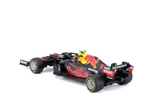 ダイキャストミニカー 2021年F1世界選手権 レッドブル・レーシング RB16B イタリアブランド Bburago 1/43スケール 空力性能再現 ペレス選手仕様 スポンサーロゴ精密 ホイールウイングディフューザー