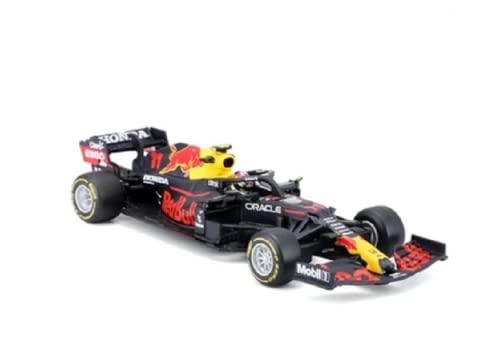 ダイキャストミニカー 2021年F1世界選手権 レッドブル・レーシング RB16B イタリアブランド Bburago 1/43スケール 空力性能再現 ペレス選手仕様 スポンサーロゴ精密 ホイールウイングディフューザー