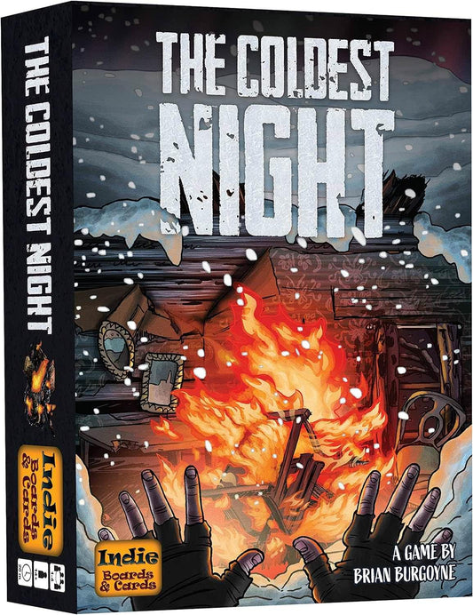 ボードゲーム ザ・コールデスト・ナイト The Coldest Night 協力型戦略カードゲーム 極寒の闇を生き抜く緊張感あふれる生存サバイバル 火の維持で戦略的思考とチームワークが試される凍傷除去と燃料管理の協力プレイ