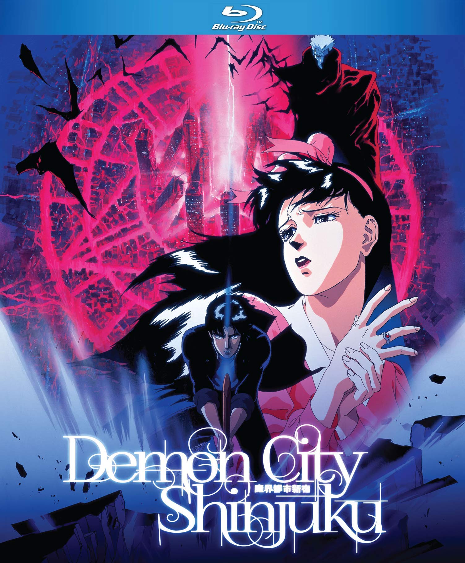 アニメ Blu-ray 魔界都市 新宿 北米輸入版 1988年放送 異界と人間界の戦い 新宿舞台 超自然的力 主人公 友情 勇気 愛 高解像度 鮮やか色彩 細部までこだわり 迫力音響 音楽 サウンドエフェクト 新宿の闇夜 謎 冒険